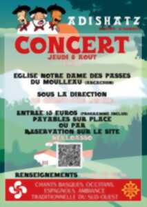 photo Concert Adishatz : coeur d'hommes