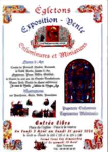 photo Exposition - Vente Enluminures et miniatures
