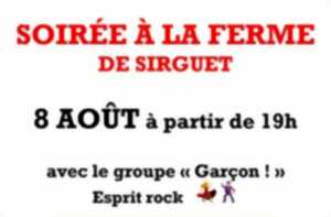 photo Soirée à la Ferme de Sirguet