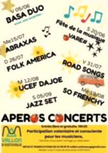 Apéro concert: fête de la musique avec VARE #