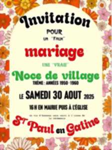photo Noce villageoise