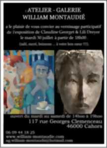 photo Exposition à l'atelier-galerie William Montaudié