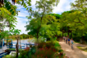 photo ECHAPPEE BELLE A VELO ENTRE CANAL DU MIDI ET VIGNOBLE