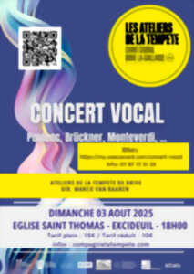 photo Concert vocal à l'église - Les ateliers de la tempête