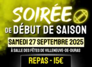 photo Repas début de saison par AOCC DURAS RUGBY XV