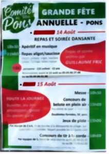 photo Pons en fête