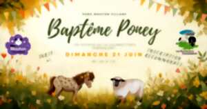 photo Baptême en poney au parc Mouton Village