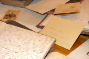 photo Atelier avec les Archives Départementales
