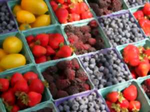 Marché des producteurs & soirée flam