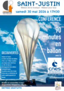 photo Conférence : 90 minutes en ballon avec le CNES