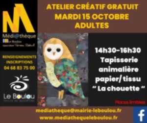 ATELIER CRÉATIF ADULTES 2 TEMPS « COCO M »  ANIMÉ PAR COLETTE MÂCHARD-SEVESTRE ARTISTE PEINTRE
