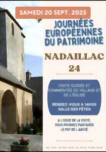 photo Journées Européennes du Patrimoine : Visite guidée du village et de l’église de Nadaillac