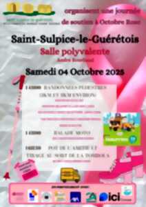 photo Octobre Rose à Saint Sulpice le Guérétois