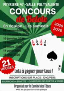 photo Concours de belote en équipe