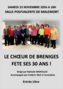 photo Concert de Noël avec le Choeur de Bréniges et l'Ensemble Scolaire Edmond Michelet