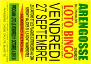 photo Loto Bingo SCA GYM