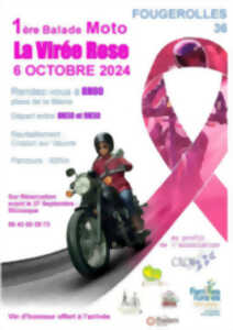 photo 2eme balade moto La virée rose