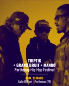 photo Concert Triptik + Grand bruit + MandØ // Parthenay Hip-hop Festival