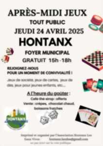 Après-midi jeux de société