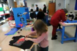 photo Atelier Fablab : personnalise ton tee-shirt grâce au flocage textile