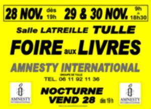 photo Foire aux livres Amnesty International