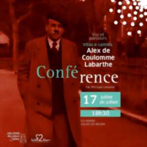 photo Conférence sur Alex de Coulomme Labarthe