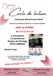 photo Cercle de lecture à la Petite Douceur