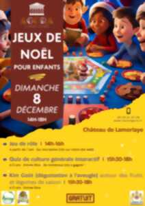 Jeux de Noël pour enfants au Château de Lamorlaye