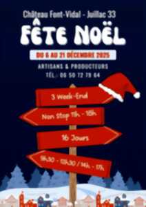 photo Marché de Noël château Font-vidal