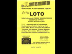 Loto du Comité des Fêtes de Saint-Jean (Plateau)