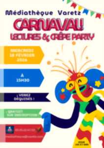 photo Carnaval lecture et crêpes party !
