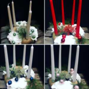 photo Atelier création de couronne de l'Avent