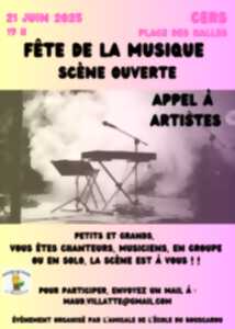 photo FÊTE DE LA MUSIQUE- SCÈNE OUVERTE