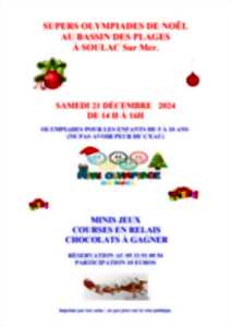 Supers olympiades de Noël au Bassin des Plages