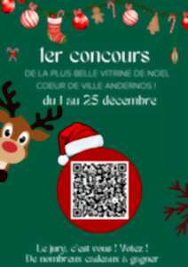 photo 1er concours de la plus belle vitrine de Noël