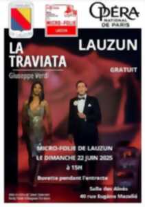 photo Micro-Folie - retransmission en direct du ballet 