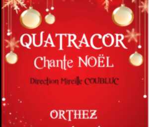 photo Quatracor chante Noël