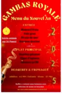 Réveillon de la Saint Sylvesre à Gambas Royale