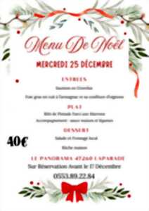 photo Menu de Noël