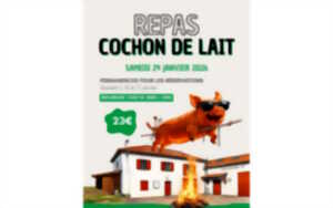photo Course et repas cochon de lait d'Arrauntz