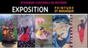 Exposition de peinture et mosaïque au Foyer Rural