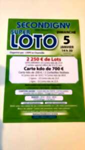 Méga loto Secondigny Pomm'Expo