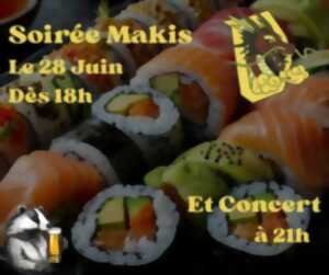photo Soirée makis et concert