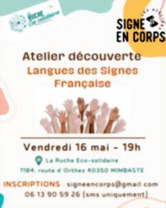 Atelier découverte de la Langue Française des Signes