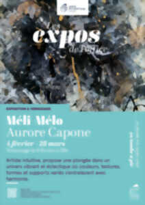 EXPOSITION DANS VOTRE OFFICE DE TOURISME : MÉLI-MÉLO DE L’ARTISTE INTUITIVE AURORE CAPONE