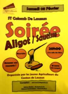 photo Soirée Aligot - saucisse