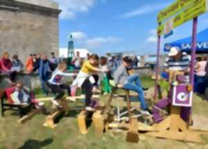 photo Atelier Le tour à bois cyclette - Ferme-musée du Cotentin