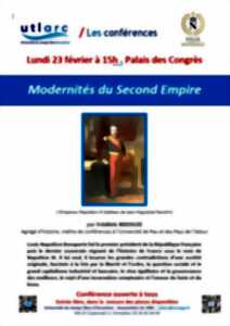 photo Conférence : Modernités du Second Empire par Frédéric BIDOUZE