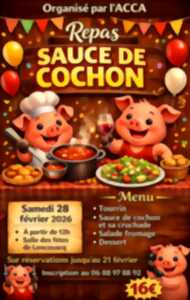 photo Repas sauce de Cochon