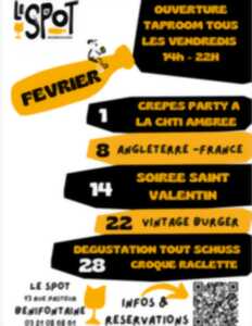 Crêpes party à la Chti ambrée - Le Spot Brasserie Castelain